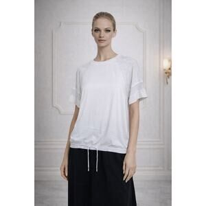 🤍 Nike Athleisure Mesh Panel Cover Tee | Lightweight Sport Top